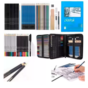 Kit lapices dibujo 71pz