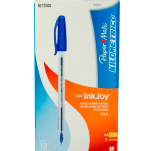 Boligrafo Kilometrico PaperMate 12pz - Azul