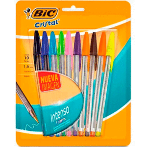 Boligrafo Surtido Bic Punto Extra Grueso