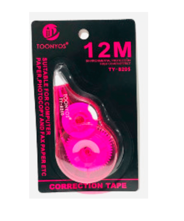 Corrector de cinta