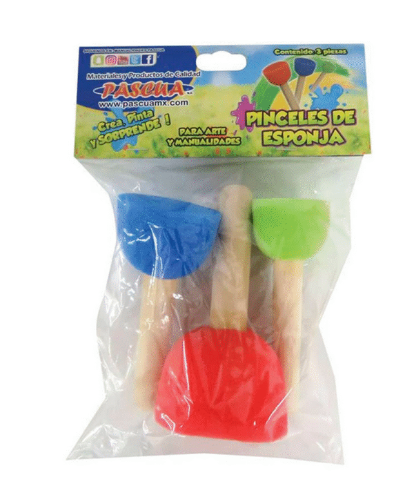 Pinceles de esponja