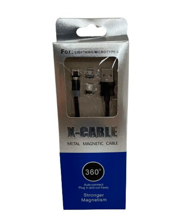 CABLE DE DATOS 3 EN 1 MAGNETICO