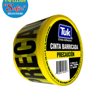 Cinta barricada Precaución amarilla