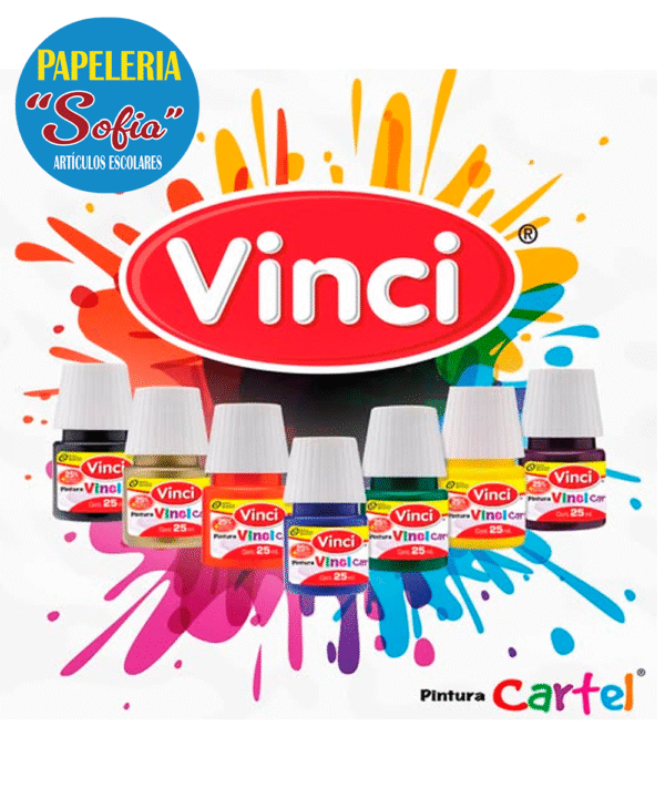 Pintura Vinci Cartel 25ml